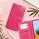 Θήκη βιβλίου MEZZO για XIAOMI Redmi Note 14 4G (GLOBAL - 164,84mm x 78,15mm x 8,16mm) μάνταλα ματζέντα