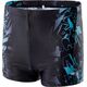 AquaWave KĄPIELÓWKI ATOS JR BLACK SCUBA BLUE LOGO PRINT 152