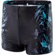 AquaWave KĄPIELÓWKI ATOS JR BLACK SCUBA BLUE LOGO PRINT 146