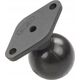 Ram mounts RAM Mounts RAM-238U zestaw montażowy Czarny Aluminium