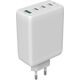 CANYON Φορτιστής τοίχου CU100ACC GaN 100W 3xPD 1xQC EU Λευκός