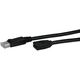 EFB DisplayPort 1.4 Καλώδιο επέκτασης DP αρσενικό - DP θηλυκό 8K60Hz μαύρο 2m