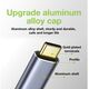 TECHLY Καλώδιο USB3.2 Gen.2 Βύσμα Τύπου-C - Βύσμα USB Τύπου-C Μαύρο 1μ