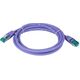 EFB RJ45 Patchkabel S/FTP Cat6A LSZH Violett Laenge 10m 4x2xAWG27/7 nach TIA/EIA568B geschirmt Uebertragungsstandards 10Gbit