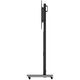 HAGOR Pro-Tower L Dual κινητό σύστημα στήριξης για 2 τηλεοράσεις 140-165cm 55-65 ίντσες VESA max. 600x400mm max. Φορτίο 2x 55 kg