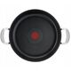 Tefal Jamie Oliver Cook's Classics HA τηγάνι με γυάλινο καπάκι 30 εκ./5.4 Λ, μαύρο