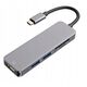 Satechi USB-C Hub - Starry Grey, 3 Ports, Card Readers