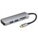 Satechi USB-C Hub - Starry Grey, 3 Ports, Card Readers