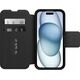 Otterbox Strada MagSafe Θήκη Πορτοφόλι, iPhone 15, Μαύρο