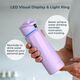 Atom WaterH BOOST Καπάκι Chug έξυπνο μπουκάλι νερού, 946 ml, μωβ