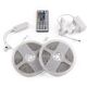 Σετ λωρίδας LED Avide, IP65, 2x150LED, RGB, 22W, 2x5m, ελεγκτής μουσικής, WIFI, με τηλεχειριστήριο, 10m