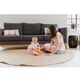 Bumbo Floor Seat - κάθισμα μωρού, Ροζ κούνια