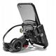 Βάση τηλεφώνου με φορτιστή USB Qiuck Charge 3.0 R9-metal usb qc 3.0 4 RIDE (για τιμόνι 20-30mm, χρώμα μαύρο, Μεταλλικό, τοποθετείται στο τιμόνι ή στη βίδα του καθρέφτη)