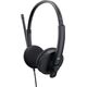 DELL WH1022 Zestaw słuchawkowy Przewodowa Opaska na głowę Połączenia/muzyka USB Typu-A Czarny