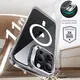 Zestaw ESR Classic Hybrid Kickstand Halolock MagSafe & Tempered Glass Apple iPhone 16 Pro Max Clear