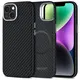 Etui Tech-Protect Ion Carbon MagSafe Apple iPhone 14 black/silver