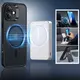 Zestaw ESR Classic Hybrid Halolock MagSafe & Tempered Glass Apple iPhone 16 Frosted Black
