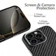 Etui Tech-Protect Ion Carbon MagSafe Apple iPhone 15 black/silver