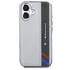 Etui BMW BMHCP16S23HTFEG Apple iPhone 16 hardcase Motorsport IML Vertical Stripe szary/grey