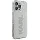 Etui Karl Lagerfeld IML Rhinestones Logo do Apple iPhone 16 Pro przezroczysty