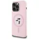 Etui Karl Lagerfeld Silicone Karl&Choupette MagSafe do Apple iPhone 14 Pro różowy