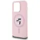 Etui Karl Lagerfeld Silicone Karl&Choupette MagSafe do Apple iPhone 14 Pro różowy