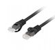 Patchcord Lanberg UTP κατ.6 15μ LSZH CU fluke passed μαύρο