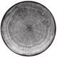 Βαθύ γκρι πιάτο Woodart 26 cm