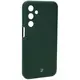 Silikonowe etui Bizon Soft Case do Samsung Galaxy M35 5G ciemnozielone