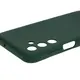 Silikonowe etui Bizon Soft Case do Samsung Galaxy M35 5G ciemnozielone