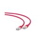 Gembird patchcord kat. 6A, FTP, LSZH, 0.25m, czerwony (PP6A-LSZHCU-R-0.25M)