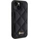 Guess Guess GUHCP15SPSQSQSK iPhone 15 / 14 / 13 6.1" czarny/black hardcase Quilted Metal Logo