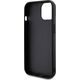 Guess Guess GUHCP15SPSQSQSK iPhone 15 / 14 / 13 6.1" czarny/black hardcase Quilted Metal Logo