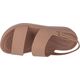 Crocs DAMSKIE SANDAŁY CROCS BROOKLYN LOW WEDGE 206453-2EL NA KOTURNIE