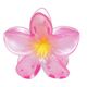 Spinka do włosów klamra XL kwiat OMBRE transparent róż 7,5 x 8cm SP397R