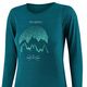 Μπλούζα γυναικεία με μακρύ μανίκι OUTDOOR WOOL PRO πράσινο XL - GÓRY 13