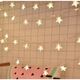 Γιρλάντα 10μ (80 LED λαμπάκια) USB Αστέρια, WARM WHITE / CIEPŁΥ BIAŁΥ