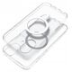 Διαφανής θήκη Clear Elite Mag Cover συμβατή με MagSafe και κουμπί ελέγχου κάμερας, ταιριάζει στο IPHONE 16 PLUS διαφανές