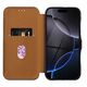 Θήκη FOLIO Side Magnet για IPHONE 16 καφέ
