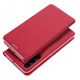 Θήκη LUNA Book Carbon για XIAOMI Redmi Note 14 5G κόκκινο