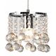 Reality London Crystal 327733-06 κρεμαστό φωτιστικό 3x40W E14 χρώμιο