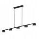 Φωτιστικό κρεμαστό TK Lighting Dallas 6246 5x10W GX53 μαύρο