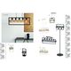 Sigma Merci 32391 lampa wisząca zwis 2x60W E27 czarna