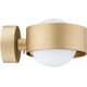 Argon Massimo Plus 8567 απλίκα τοίχου 1x6W G9 χρυσό/λευκό