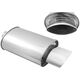 Τελικό Σιγαστήρα 73x152mm είσοδος 63,5mm
