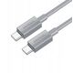 HOCO καλώδιο Τύπου C σε Τύπου C 3A 60W X107 1 m γκρι