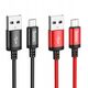 Καλώδιο USB A σε Micro USB HOCO 2,4A 1 m X89 μαύρο