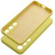 Θήκη SILICONE 2mm για SAMSUNG A36 5G κίτρινο