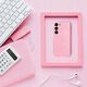 Θήκη CLEAR CASE 2 mm BLINK για SAMSUNG A56 5G ροζ