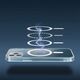 Διαφανής θήκη CLEAR MAG COVER (MID) συμβατή με MagSafe για SAMSUNG A56